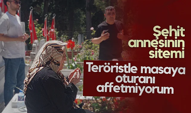 Samsun'da Şehit Annesinin Sitemi: Teröristle Masaya Oturanı Affetmiyorum