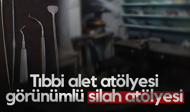 Samsun'da Tıbbi Alet Atölyesi Kılığında Silah İmalatı