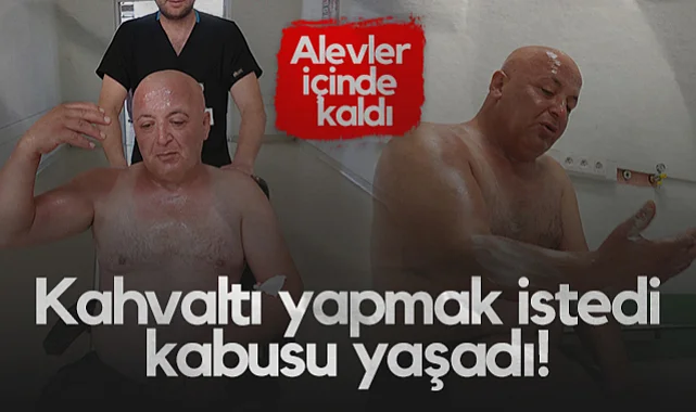 Samsun'da Tır Sürücüsü Kahvaltı Yapmak İstedi, Kâbusu Yaşadı!