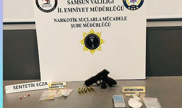 Samsun'da Uyuşturucu Operasyonu: 3 Zanlı Gözaltına Alındı