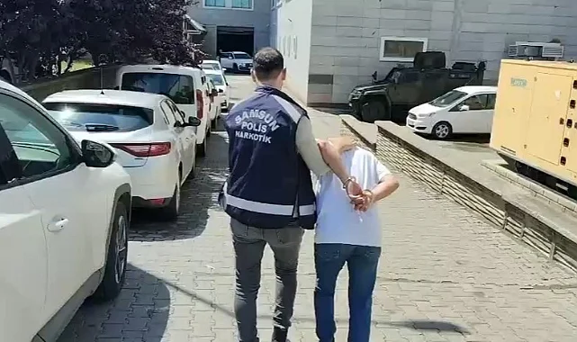 Samsun'da Uyuşturucu Suçundan 10 yıl 5 Ay Hapis Cezası Bulunan Şahıs Yakalandı