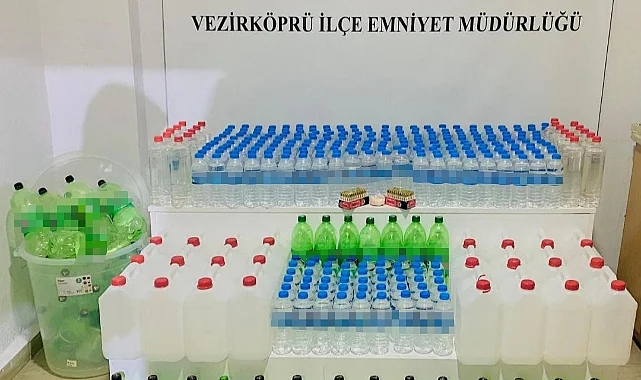 Samsun'da Uyuşturucu ve Mühimmat Deposuna Baskın