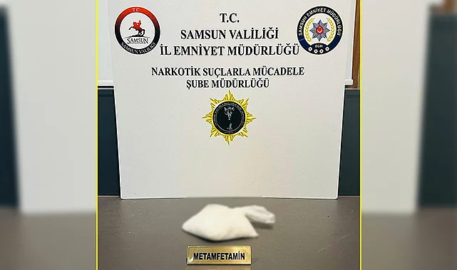 Samsun'da Uyuşturucuyla Yakalanan Şahıs Gözaltına Alındı