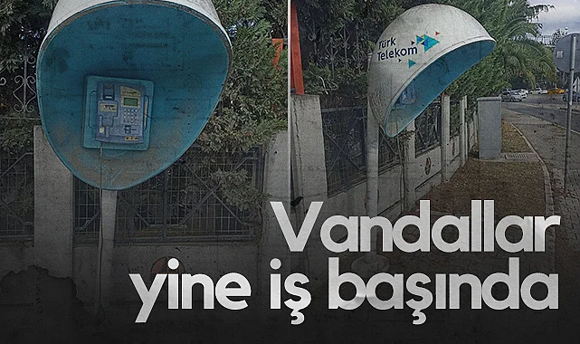 Samsun'da Vandallar Yine İş Başında: Bu Seferde Telefon Kulübesini Kırdılar