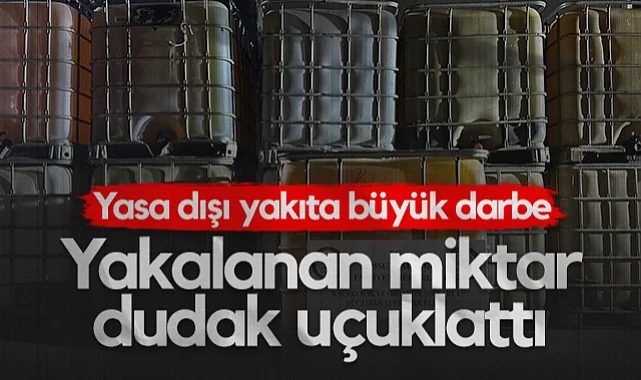 Samsun'da Yasa Dışı Yakıta Büyük Darbe: Yakalanan Miktar Dudak Uçuklattı
