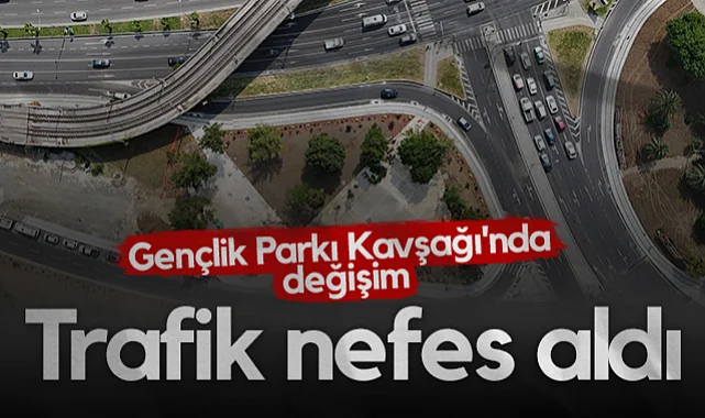 Samsun Gençlik Parkı Kavşağı’nda Trafik Yüzde 20 İyileşti