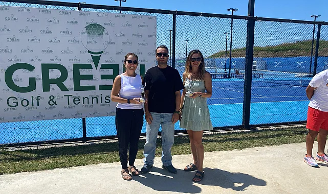 Samsun Golf Kulübü'nde Tenis Heyecanı Sona Erdi: Kupalar Sahiplerini Buldu!