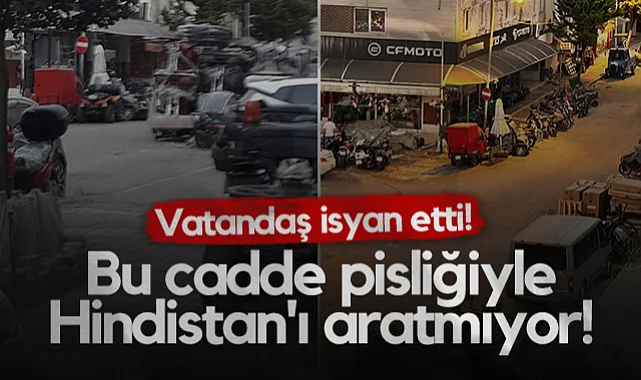 Samsun İskele Caddesi'nde Kirlilik ve Düzensizlik İsyanı: Bu Cadde Pisliğiyle Hindistan'ı Aratmıyor!