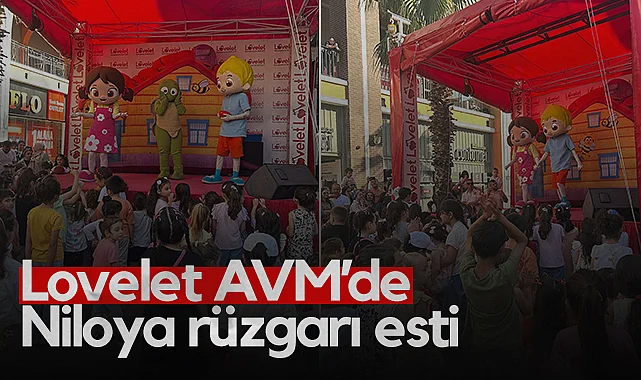 Samsun Lovelet AVM’de Niloya Rüzgarı Esti