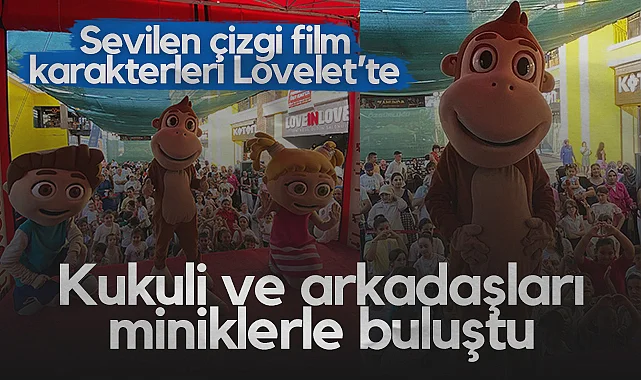 Samsun Lovelet'te Kukuli ve Arkadaşları Miniklerle Buluştu
