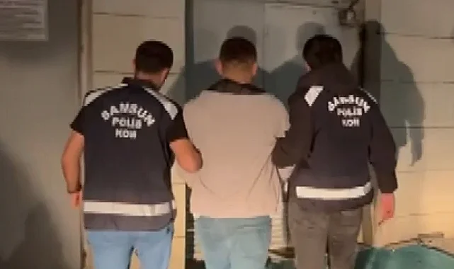 Samsun Polisi Firari Hükümlüyü Saklandığı Evde Yakaladı
