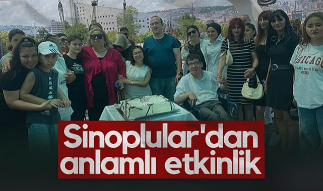 Samsun Sinoplular Derneği'nden Anlamlı Etkinlik: Özel Çocukların Yüzleri Güldü