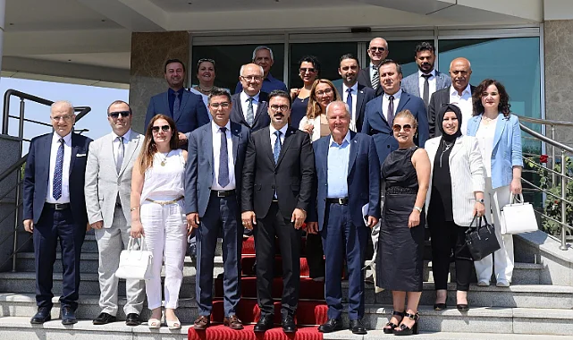 Samsun SMMMO'dan TÜRMOB'a İşbirliği Ziyareti