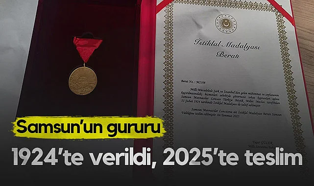 Samsun’un O Müthiş Hikayesi 101 Yıl Sonra Madalya Aldı!