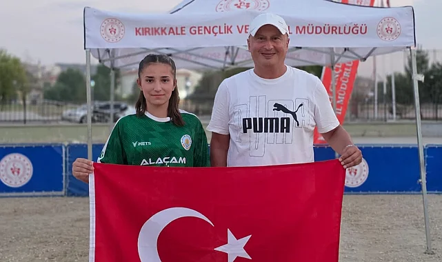 Samsunlu Bocce Sporcusu Yağmur Tosun Milli Formayla Fransa'da