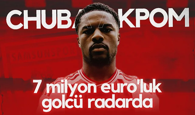 Samsunspor, 7 Milyon Euro'luk Yıldız Golcü İçin Harekete Geçti
