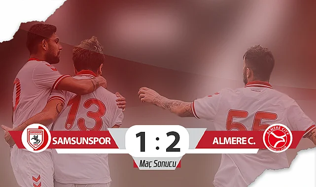 Samsunspor, Almere City Maçından Mağlup Ayrıldı! İşte Goller ve Detaylar...