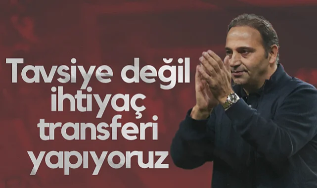 Samsunspor'da Fuat Çapa'dan Kritik Açıklamalar: Tavsiye Değil, İhtiyaç Transferi Yapıyoruz