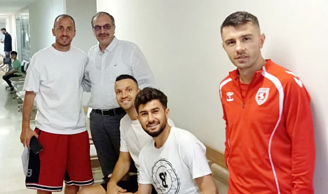 Samsunspor'da Futbolcular Sağlık Kontrolünden Geçti