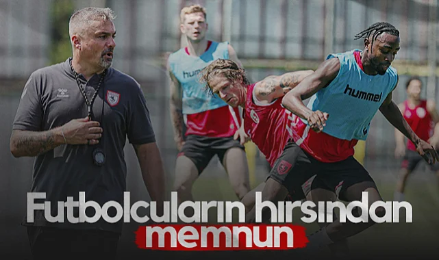 Samsunspor'da Thomas Reis Futbolcuların Hırsından Memnun