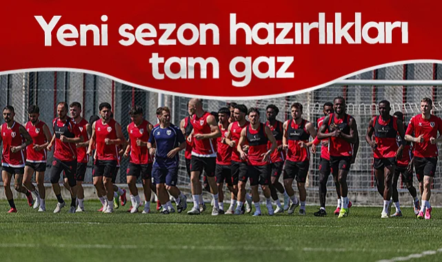 Samsunspor'da Yeni Sezon Hazırlıkları Tam Gaz Devam Ediyor