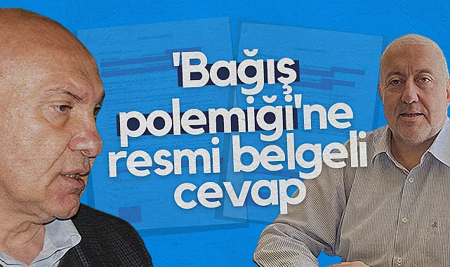 Samsunspor'daki Bağış Polemiği'ne Resmi Belgeli Cevap