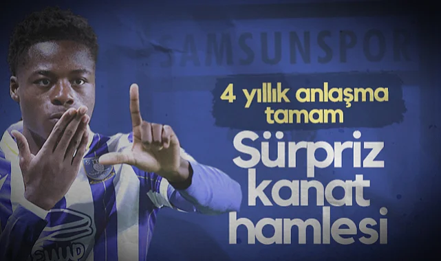 Samsunspor'dan Sürpriz Genç Kanat Hamlesi! 4 Yıllık Anlaşma Tamam...