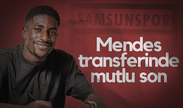 Samsunspor Joe Mendes'i Kadrosuna Kattı: 5 Yıllık Sözleşme İmzalandı!