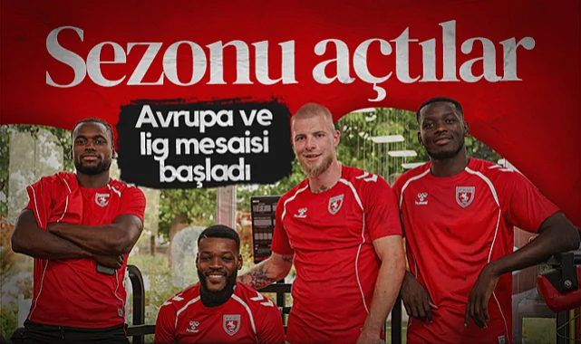 Samsunspor Sahaya İndi! Avrupa ve Süper Lig Mesaisi Başladı...
