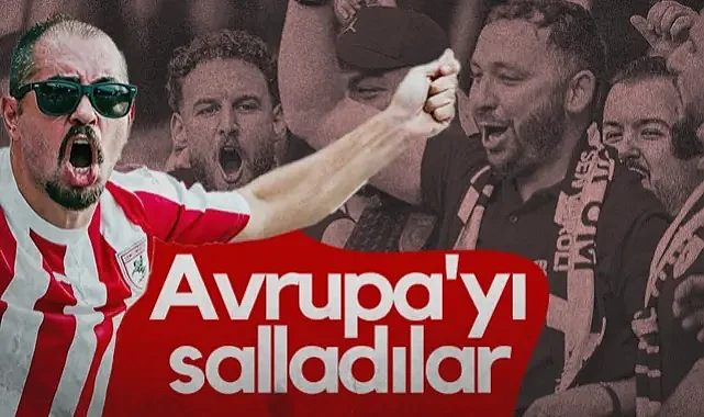 Samsunspor Taraftarı Avrupa'yı Salladı