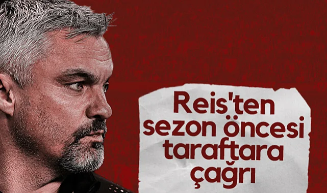 Samsunspor Teknik Direktörü Thomas Reis'ten Taraftara Çağrı