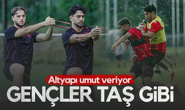 Samsunspor'un Altyapısı Umut Veriyor! Hollanda Kampında Fark Yarattılar...