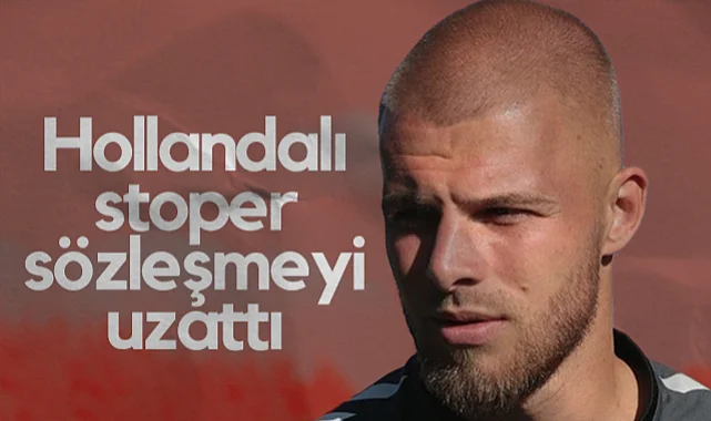 Samsunspor'un Hollandalı Stoperi Drongelen Sözleşmeyi Uzattı