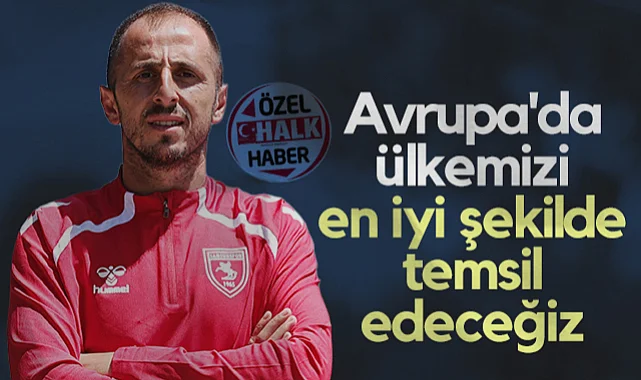 Samsunspor'un Kaptanı Zeki Yavru: Avrupa'da Ülkemizi En İyi Şekilde Temsil Edeceğiz