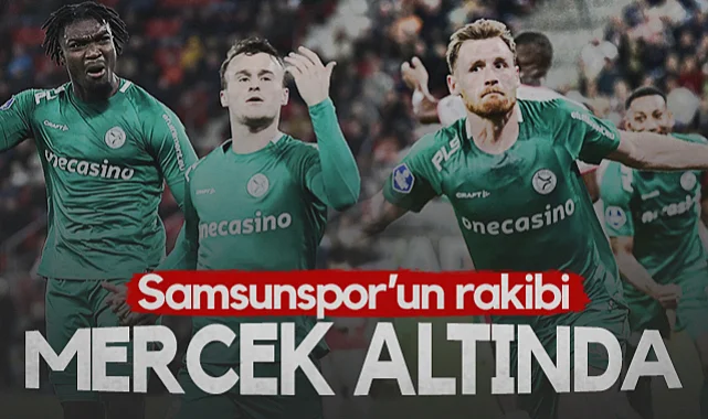 Samsunspor'un Rakibi Almere City Mercek Altında!