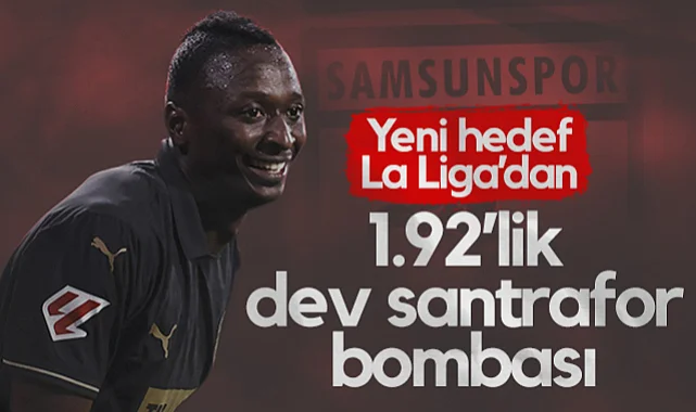 Samsunspor'un Yeni Transfer Hedefi La Liga'dan! 1.92'lik Dev Santrafor Bombası...