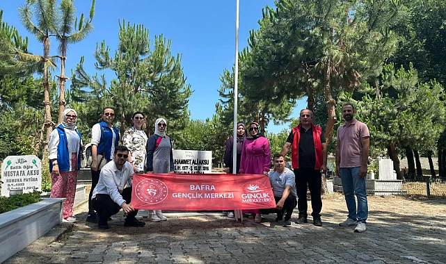 Şehit Muhammed Aksu Alaçam'da Anıldı