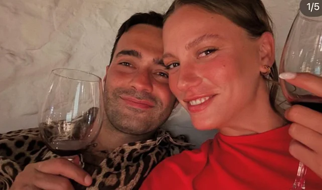 Serenay Sarıkaya 33. Yaşını Mert Demir'le Tatilde Kutladı