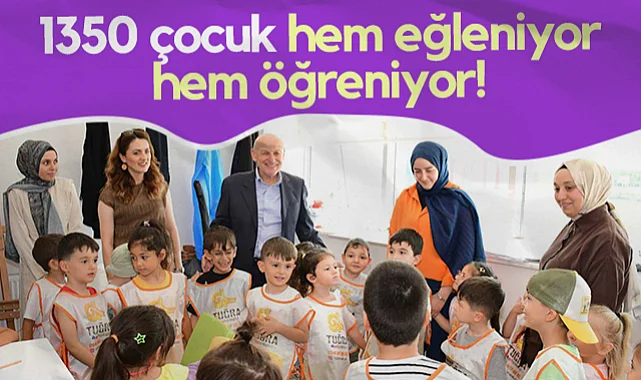 Terme'de Yaz Tatili Şenliği: 1350 Çocuk Hem Eğleniyor Hem Öğreniyor!