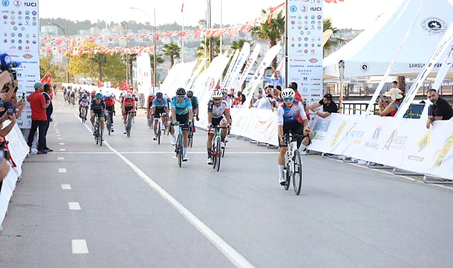 3. Uluslararası Kurtuluş Yolu Bisiklet Turu Samsun'da Sona Erdi