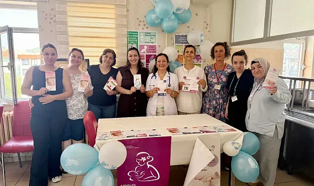 Alaçam’da Anne Sütü ve Emzirme Eğitimi Verildi