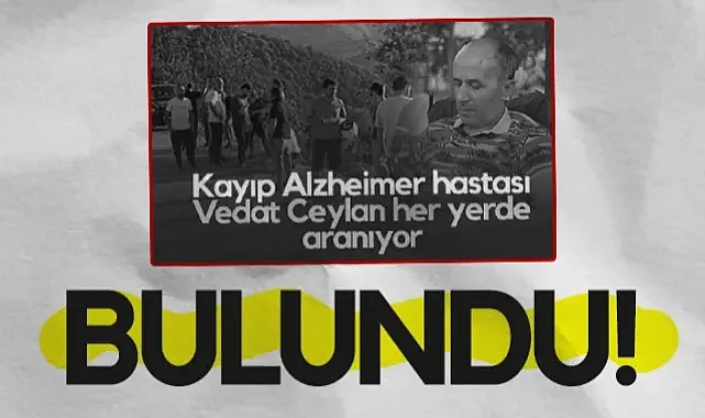 Alaçam'da Kaybolan Alzheimer Hastası Vedat Ceylan Bulundu!