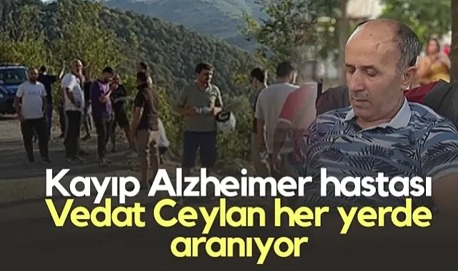 Alaçam'da Kaybolan Alzheimer Hastası Vedat Ceylan Her Yerde Aranıyor