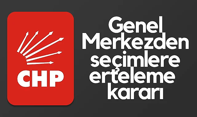 Atakum'da Çıkan Olaylar Sonrası, CHP Genel Merkezi'nden Samsun'daki Seçimlere Erteleme Kararı