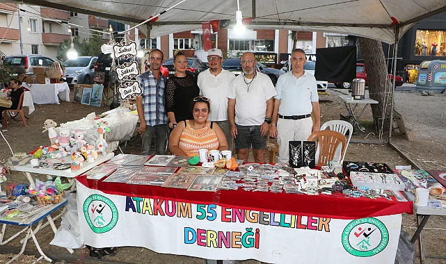 Atakum’da Engelli Bireyler El Emeği Ürünlerini Sergiledi