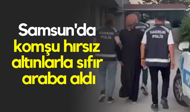 Atakum'da Evden Hırsızlık Olayı Çözüldü: Zanlı Komşu Çıktı
