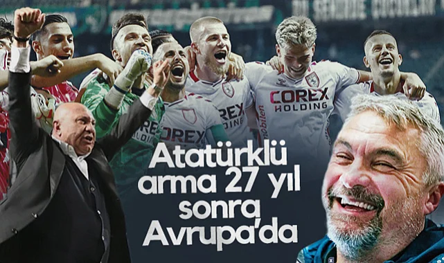 Atatürklü Arma 27 Yıl Sonra Avrupa'da