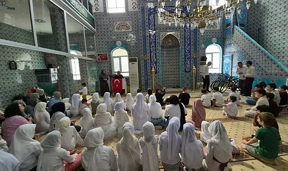Bafra’da Yaz Kur’an Kursu Coşkulu Bir Törenle Sona Erdi