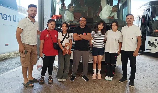 Bafra'nın Gururu 5 Genç Sporcu Milli Takım Kampında