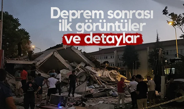 Balıkesir Depreminden İlk Görüntüler ve Detaylar